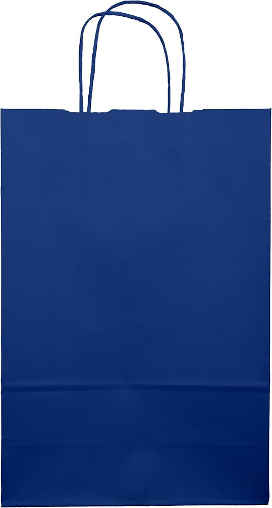 SACCHETTI CON CORDONCINO 22X10X27 BLU SDF22 561