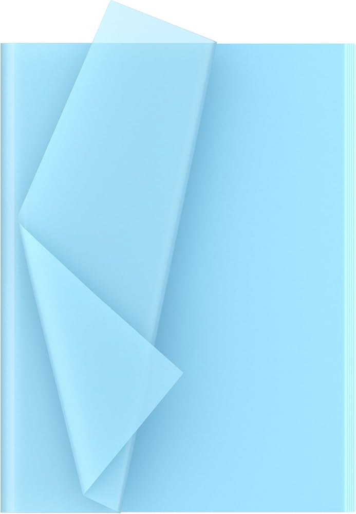 CARTA VELINA 50X70 CELESTE 26FG KV106 360