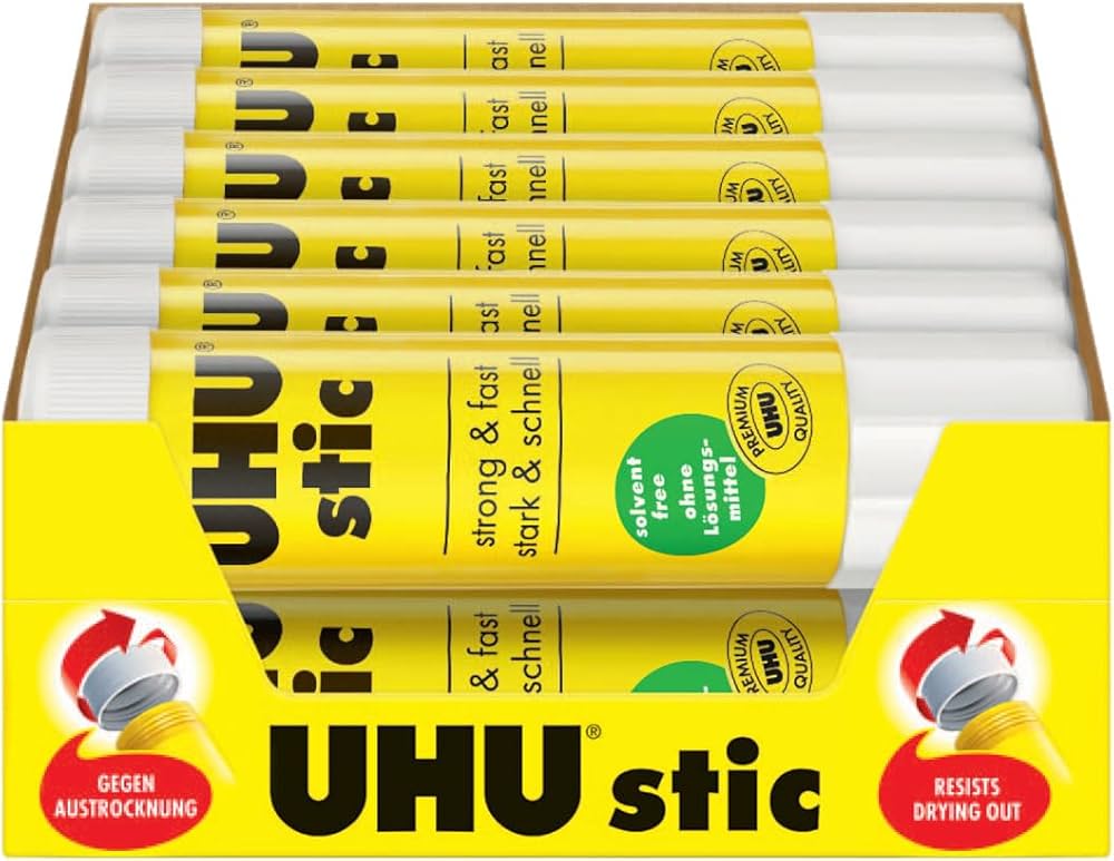 COLLA UHU STICK 21 GR. 12 PZ. D1234