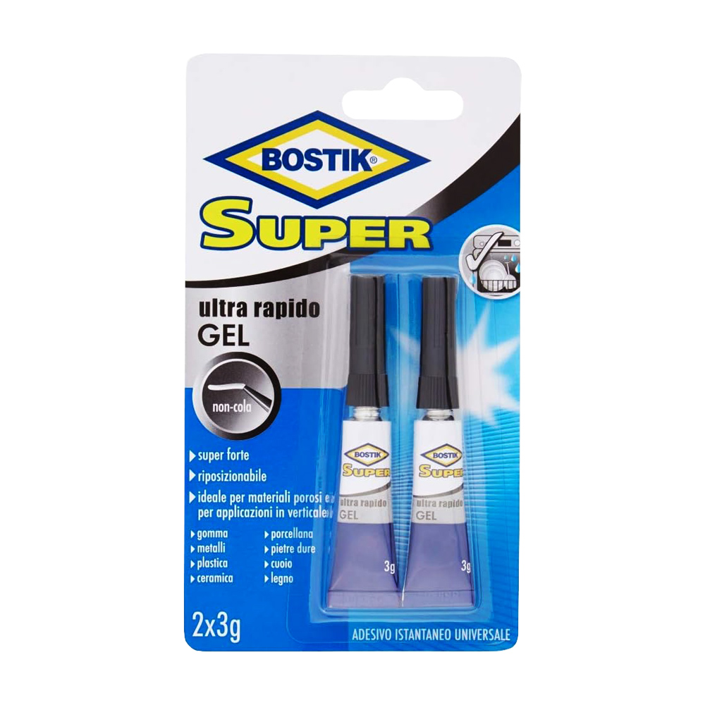 COLLA SUPER BOSTIK UNIVERSALE 2X3 GR. D2517