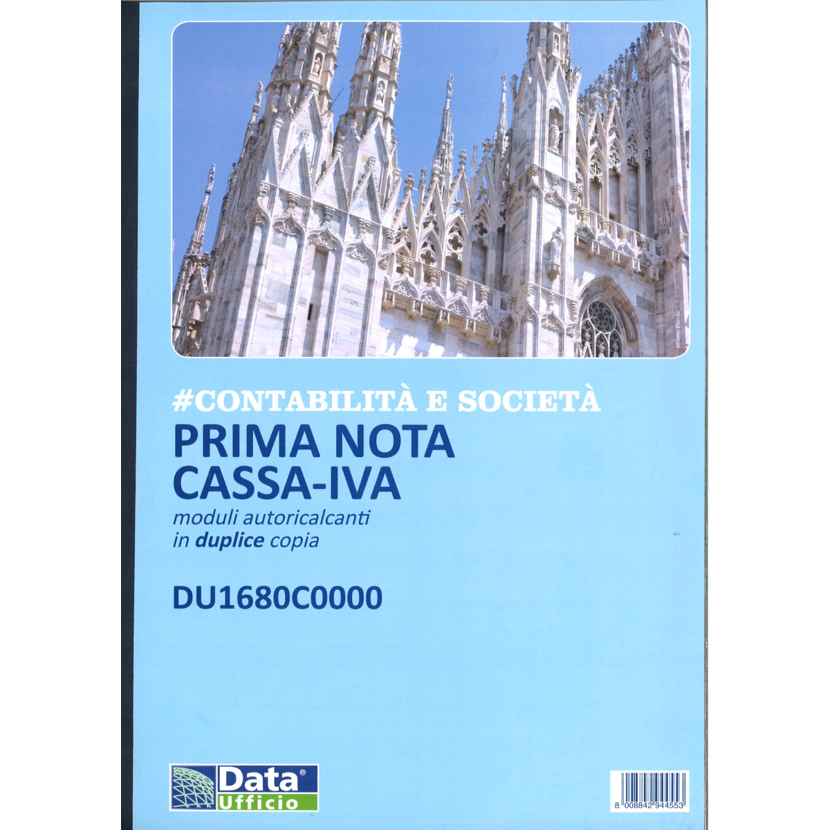 BLOCCO PRIMA NOTA CASSA/IVA 50X2 AUT. 21,5X14,8 DU1665C0000