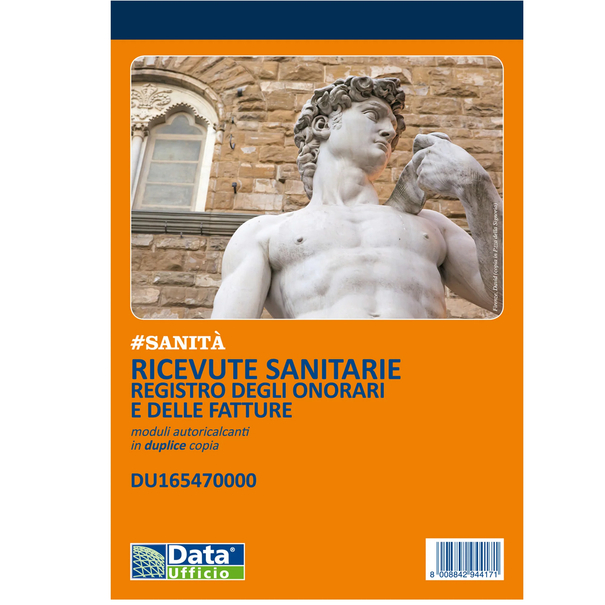 BLOCCO RICEVUTE SANITARIE 50X2 AUTORICALCANTI DU165470000
