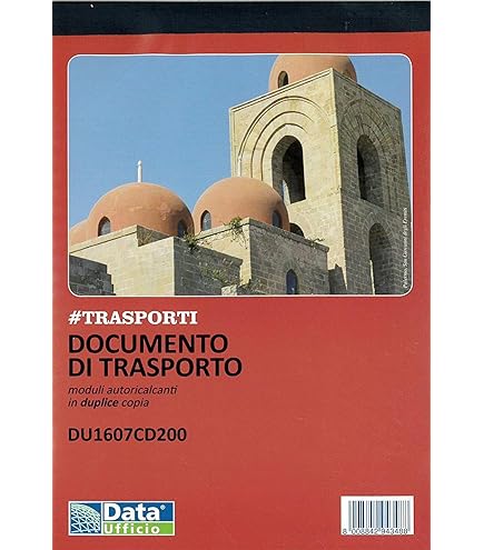 BLOCCO DDT 2 COPIE 21,5X29,7 DU1687CD200