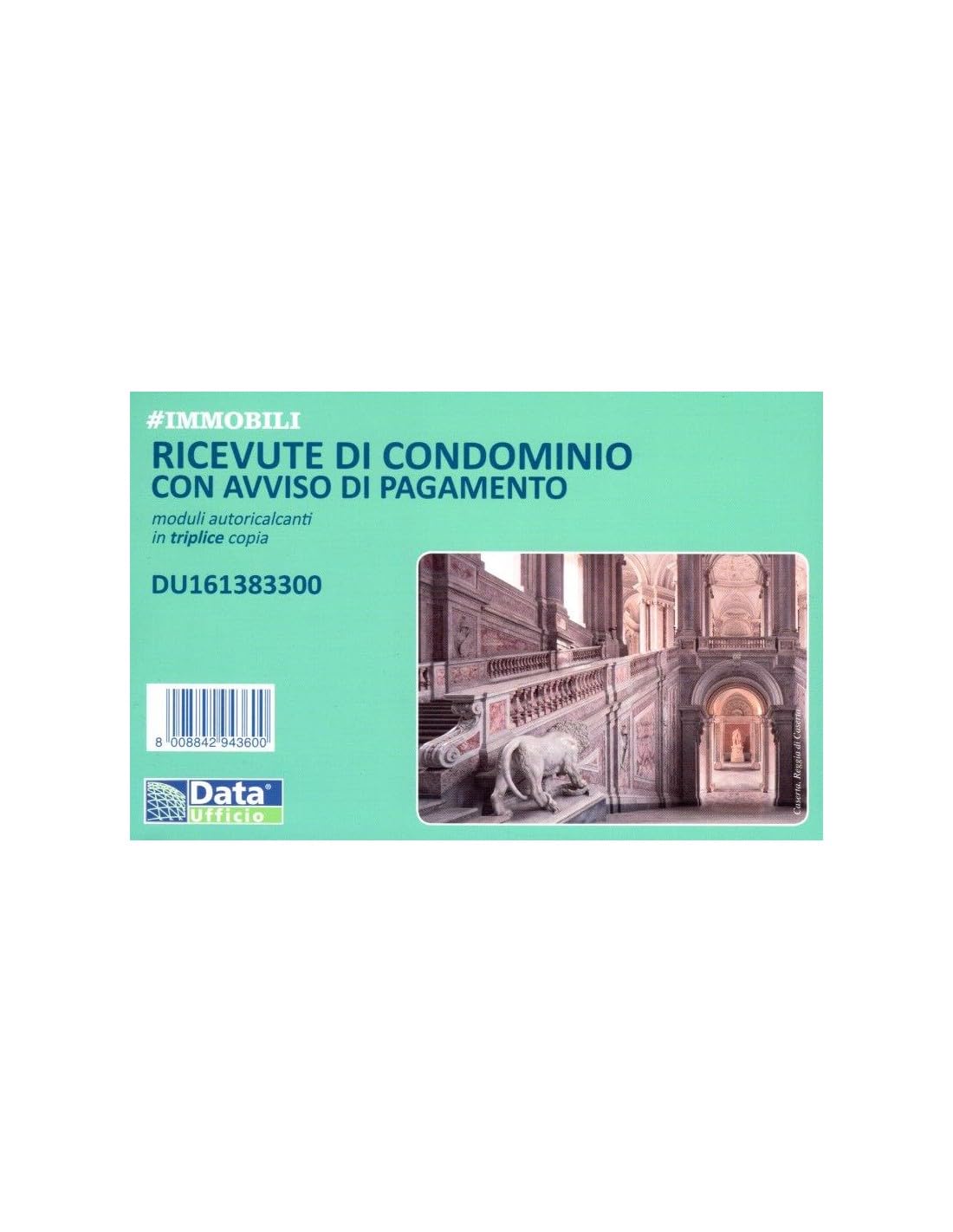 BLOCCO RICEVUTE CONDOMINIO 33X3 AUTOR. 10X16,8 DU161383300