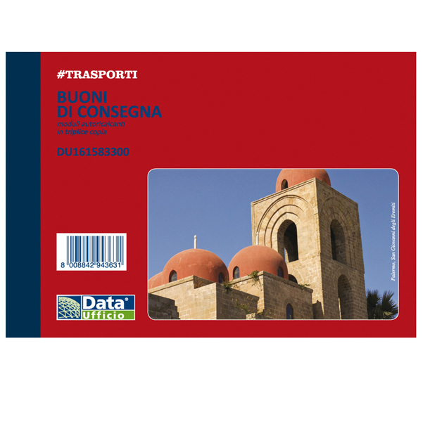 BLOCCO BUONI CONSEGNA 33X3 11,5X16,5 AUTOR. DU161583300