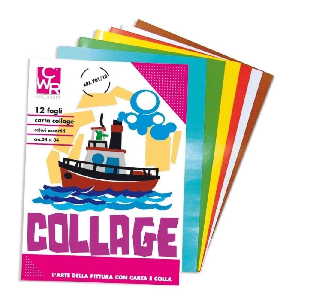 CARTA RASATA ADESIVA ALBUM 6 FG 24X34 CM. 701/6