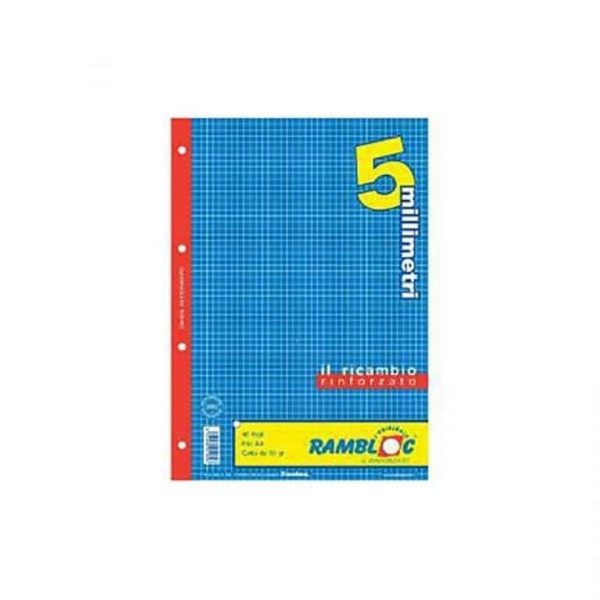 RICAMBI RAMBLOC 5M A4 40 FG. AZZURRO 90524128