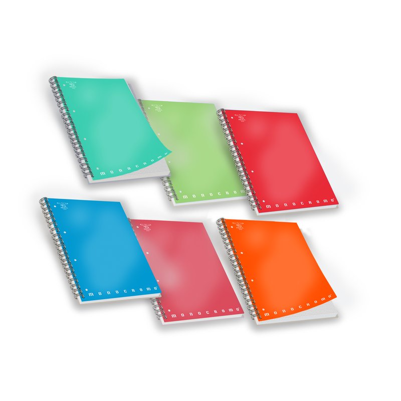 QUADERNI MINI C/SPIRALE 8X12 MONOCROMO 5MM 02175665M