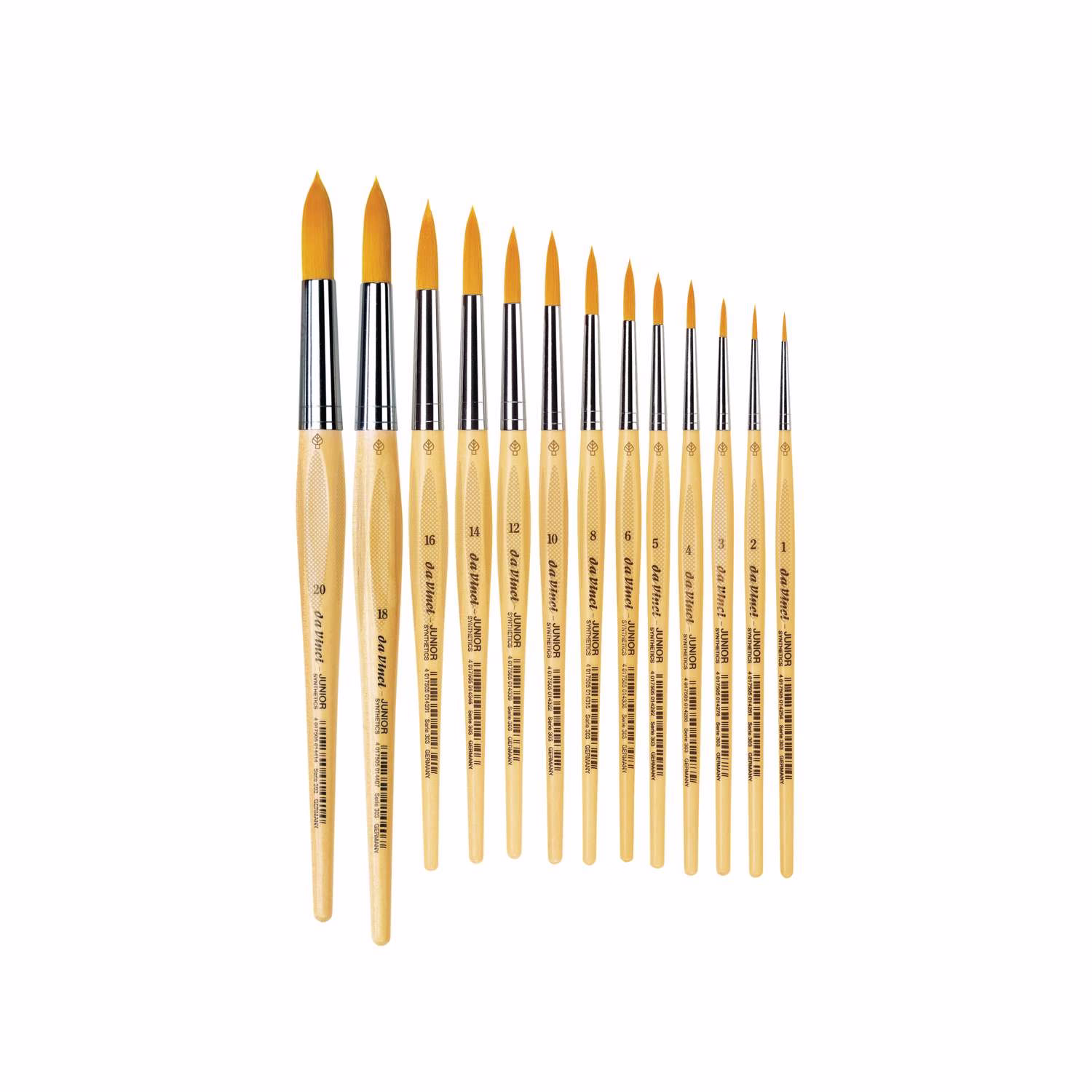 PENNELLO JUNIOR TONDO PELO SINTETICO N.5 6PZ 303/5