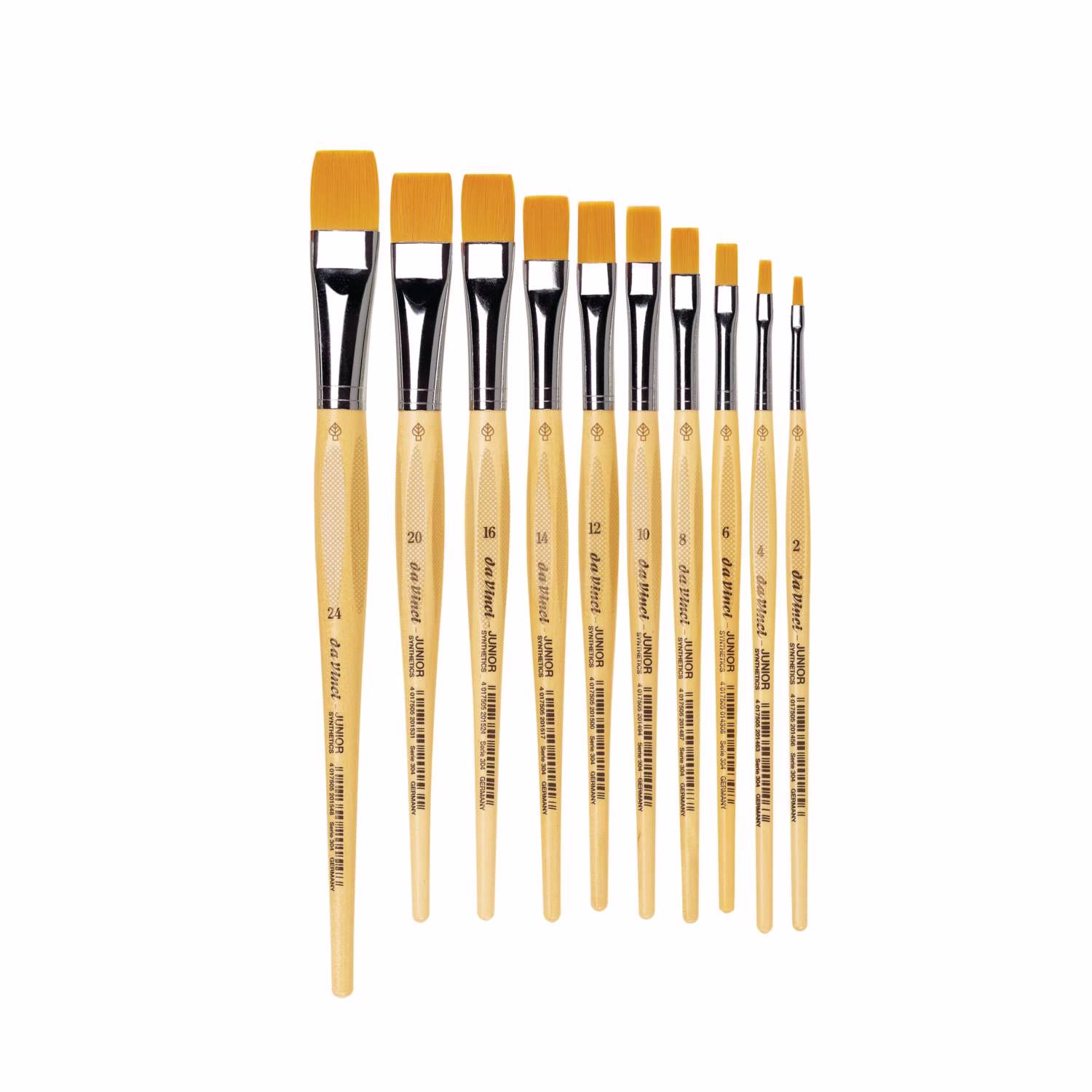 PENNELLO JUNIOR PIATTO PELO SINTETICO N.6 304/6 6PZ