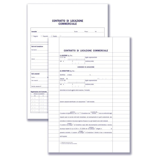 CONTRATTO DI LOCAZIONE COMMERCIALE DU1881G0000