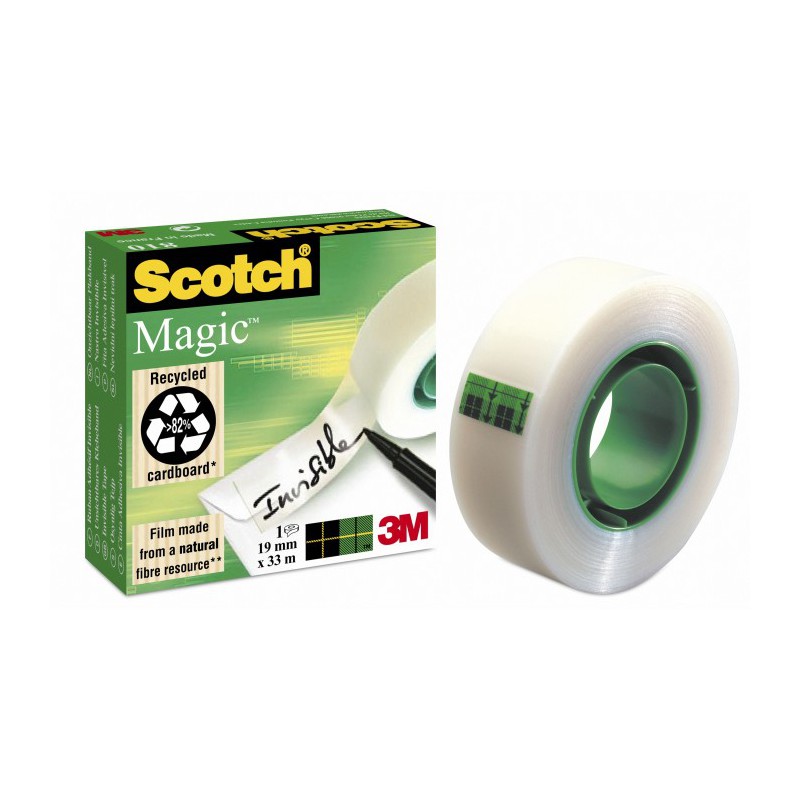 NASTRO ADESIVO MAGIC 810 3M 19X33 02NIK033