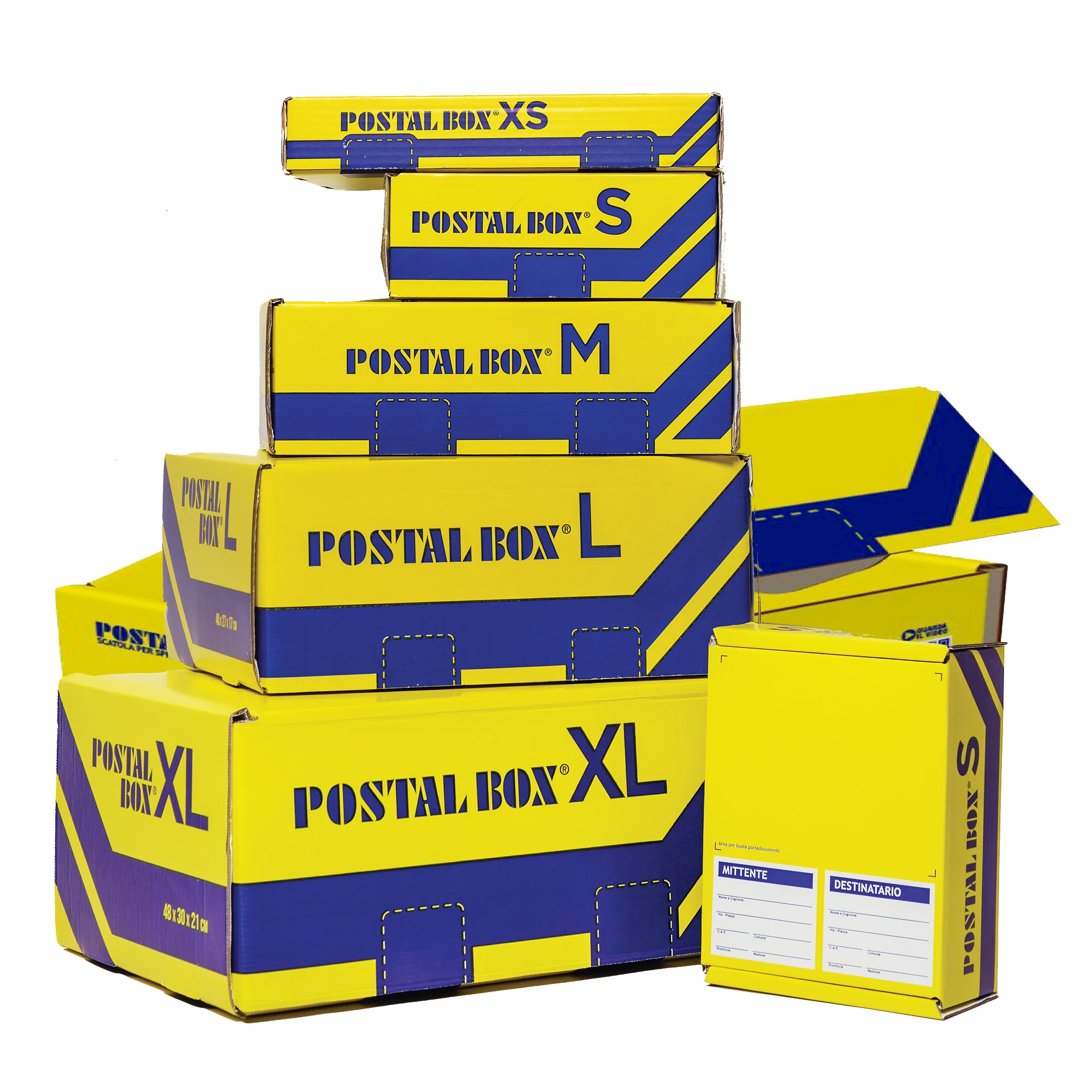 SCATOLA POSTAL BOX GRANDE 40X27X17 0423