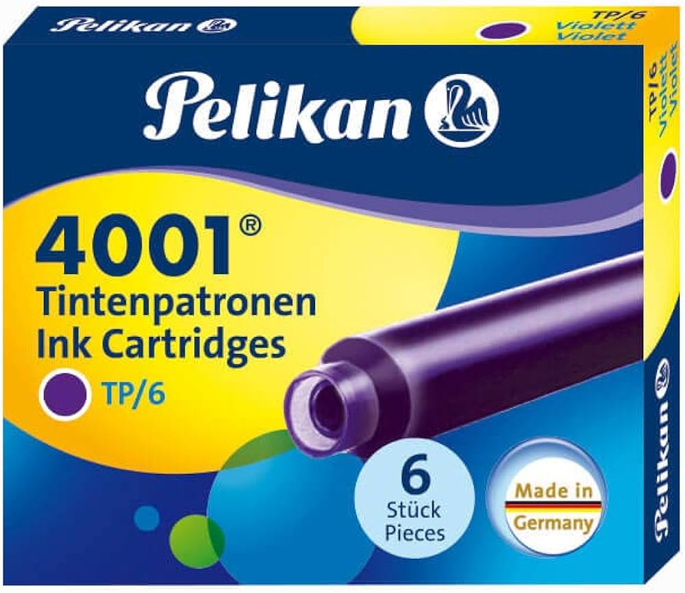 CARTUCCIA PER STILOGRAFICA 4001 TP/6 VIOLA 400142568