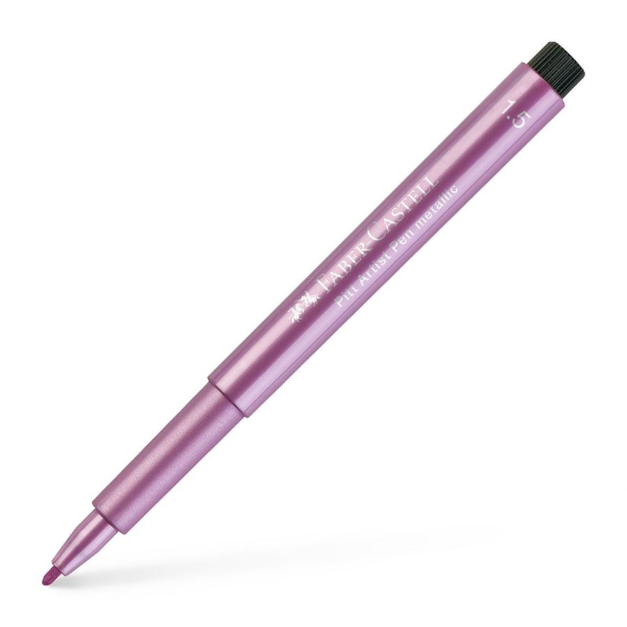 PENNARELLO PITT ARTIST PEN ROSA METALLIZZATO