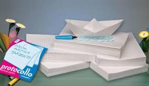 RISMA CARTA PROTOCOLLO 60GR. 200FG 5MM. 1282