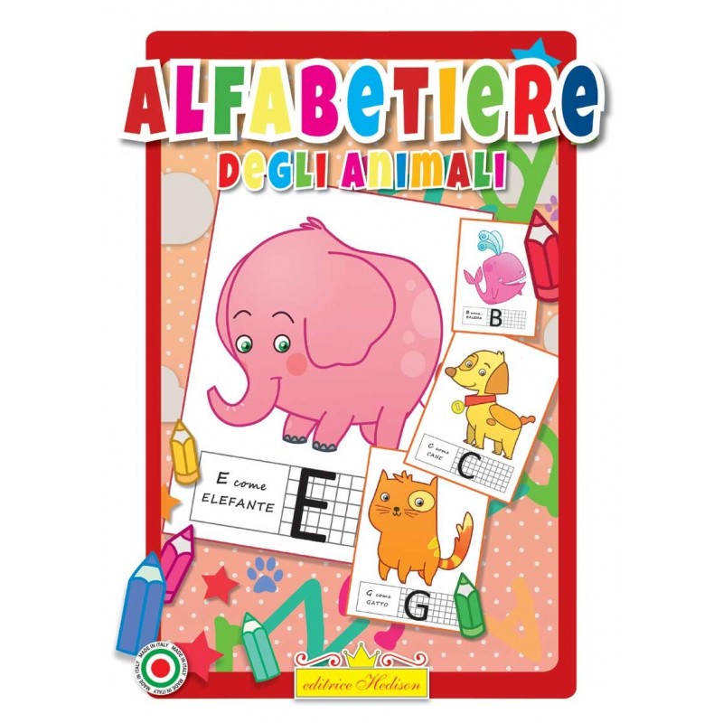 LIBRO ALFABETIERE ANIMALI DIDATTICO 0990