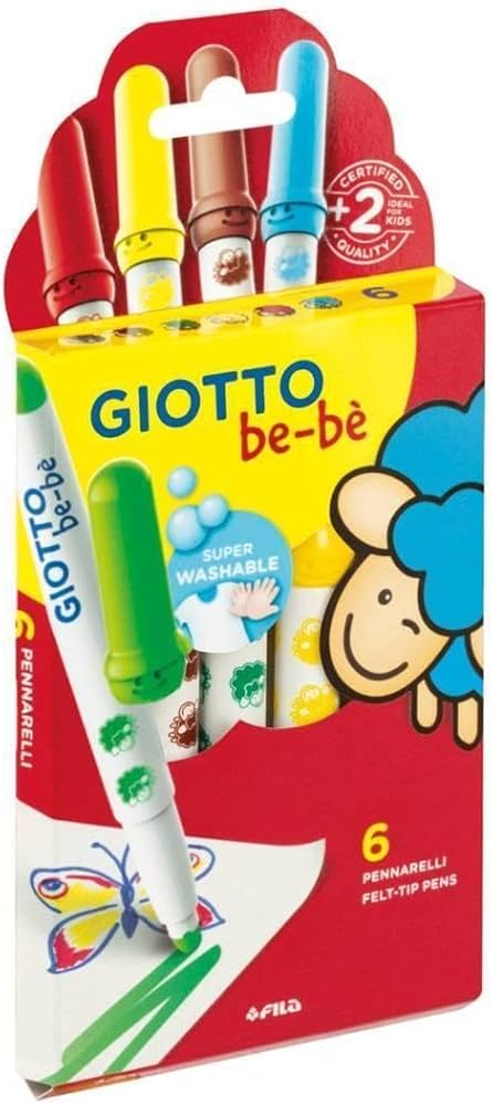 PENNARELLI GIOTTO BEBE' 6 PZ. F478100