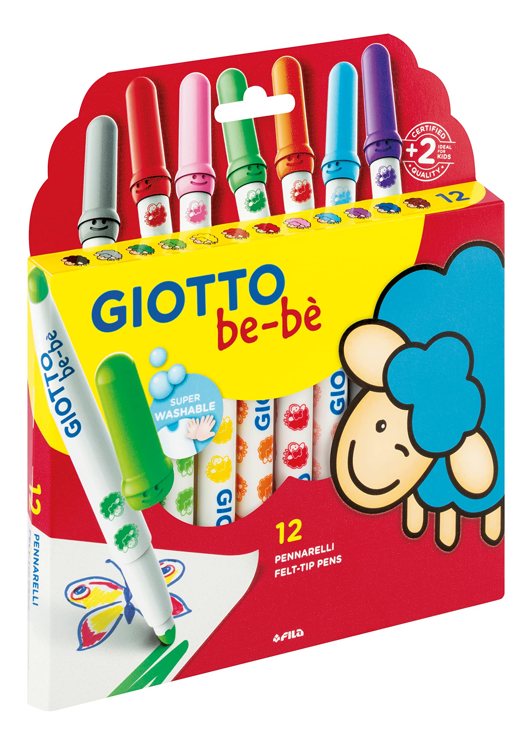 PENNARELLI GIOTTO BEBE' 12 PZ. F478200