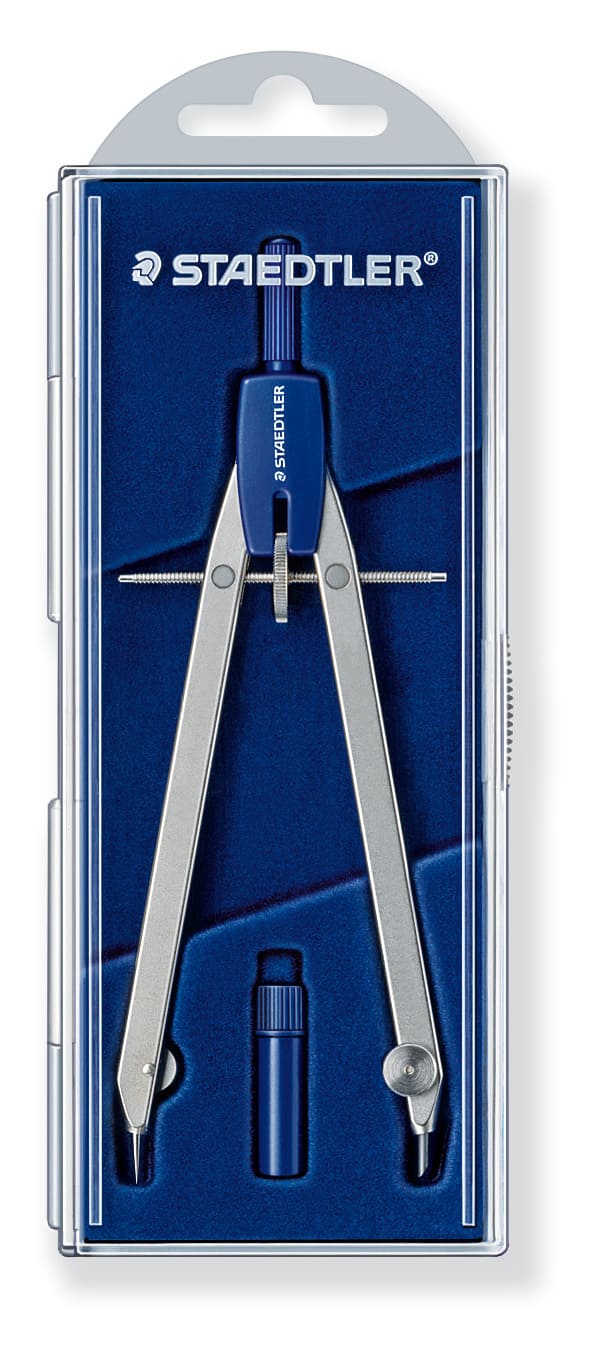 COMPASSO A VITE ASTE FISSE STAEDTLER 557 00SK-I