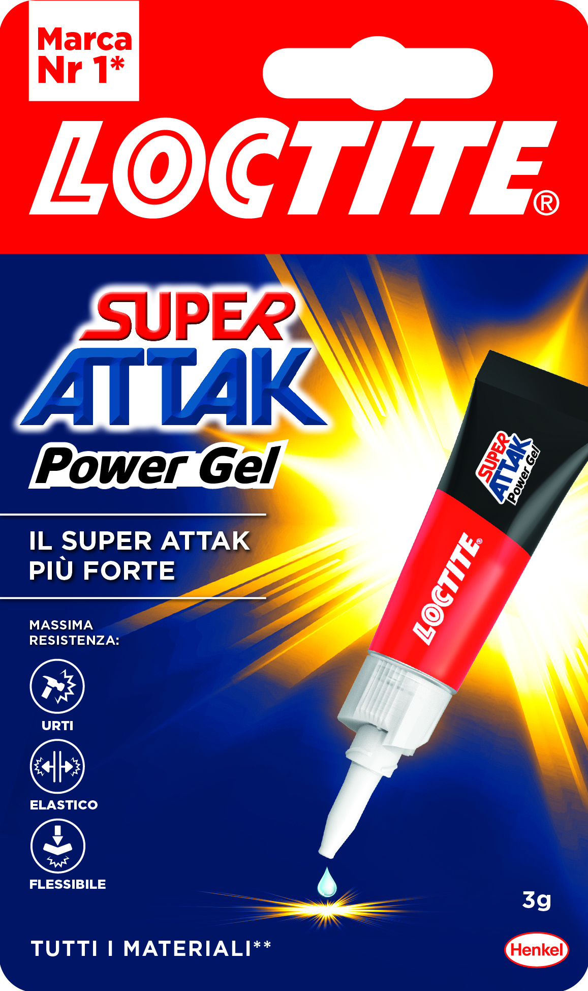COLLA ATTAK POWER GEL 3 GR. 2947515