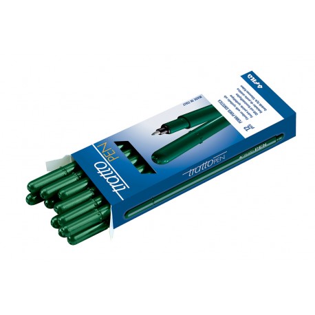 PENNA TRATTO PEN METAL VERDE 12 PZ. F830704
