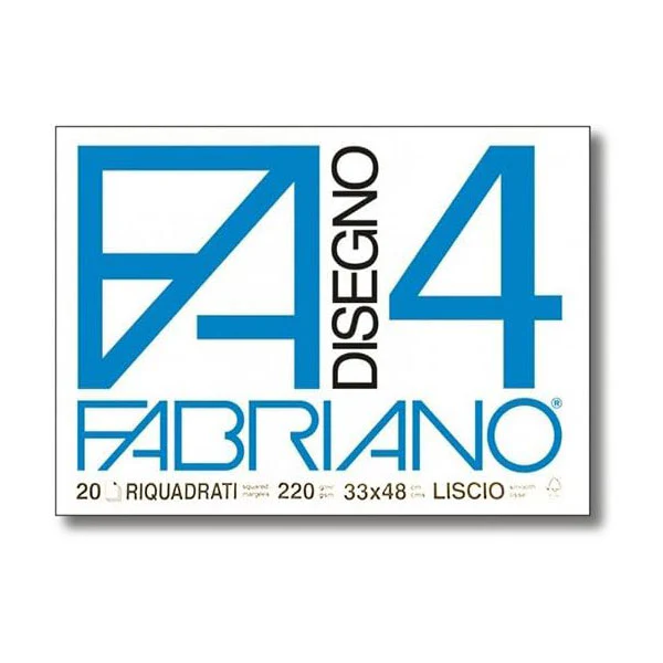 BLOCCO PF 220 33X48 RIQUADRATO 20 FG. 10652