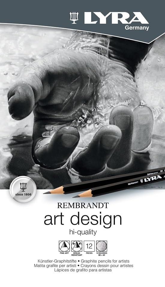 MATITA LYRA ART DESIGN GRAD 12PZ. L1111120