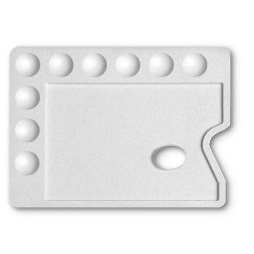 TAVOLOZZA PLASTICA RETTANGOLARE 22X30 CM. 167