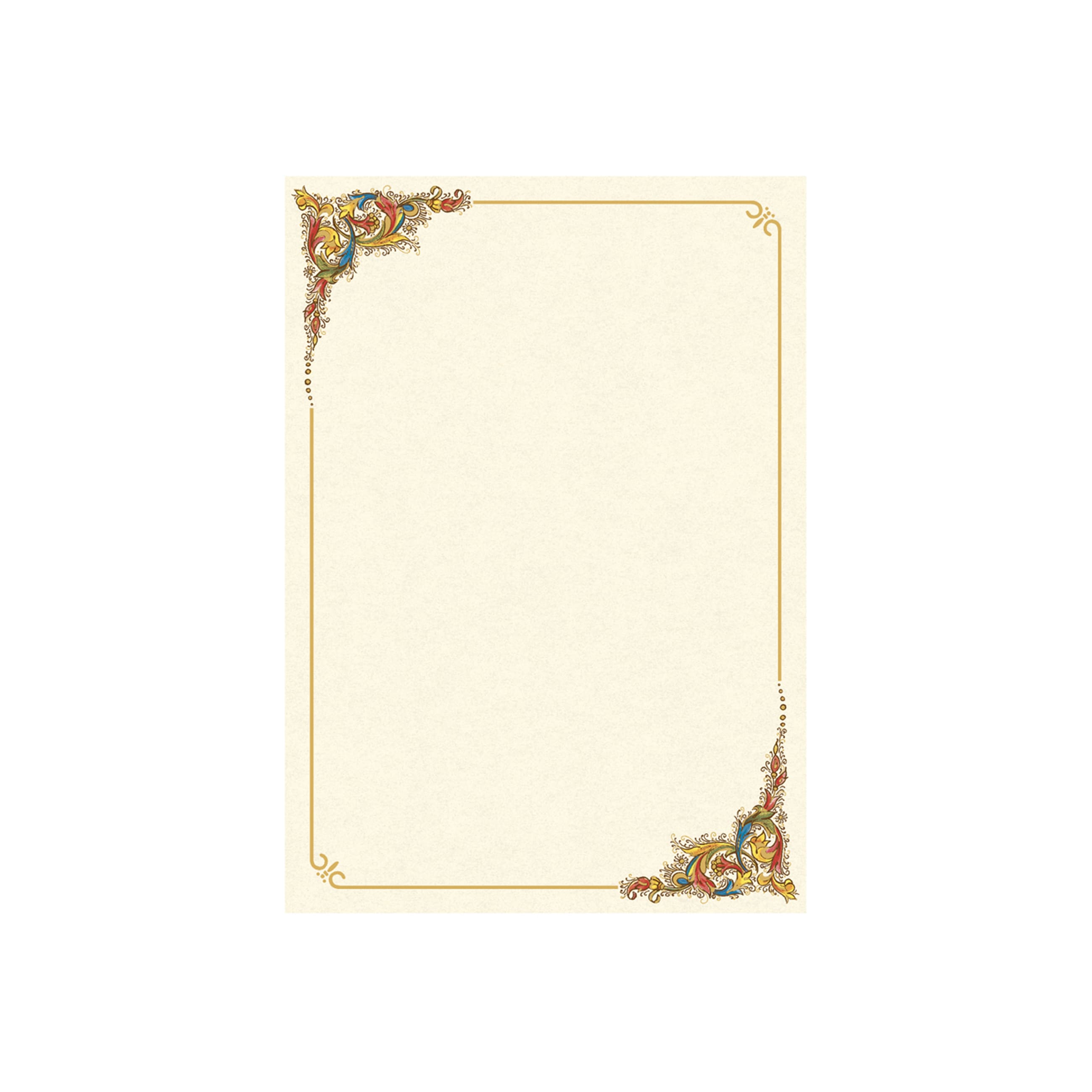 PERGAMENA DIPLOMA ANGOLI FLORENTIA GR.160 16,5X24 10PZ 14326300S10