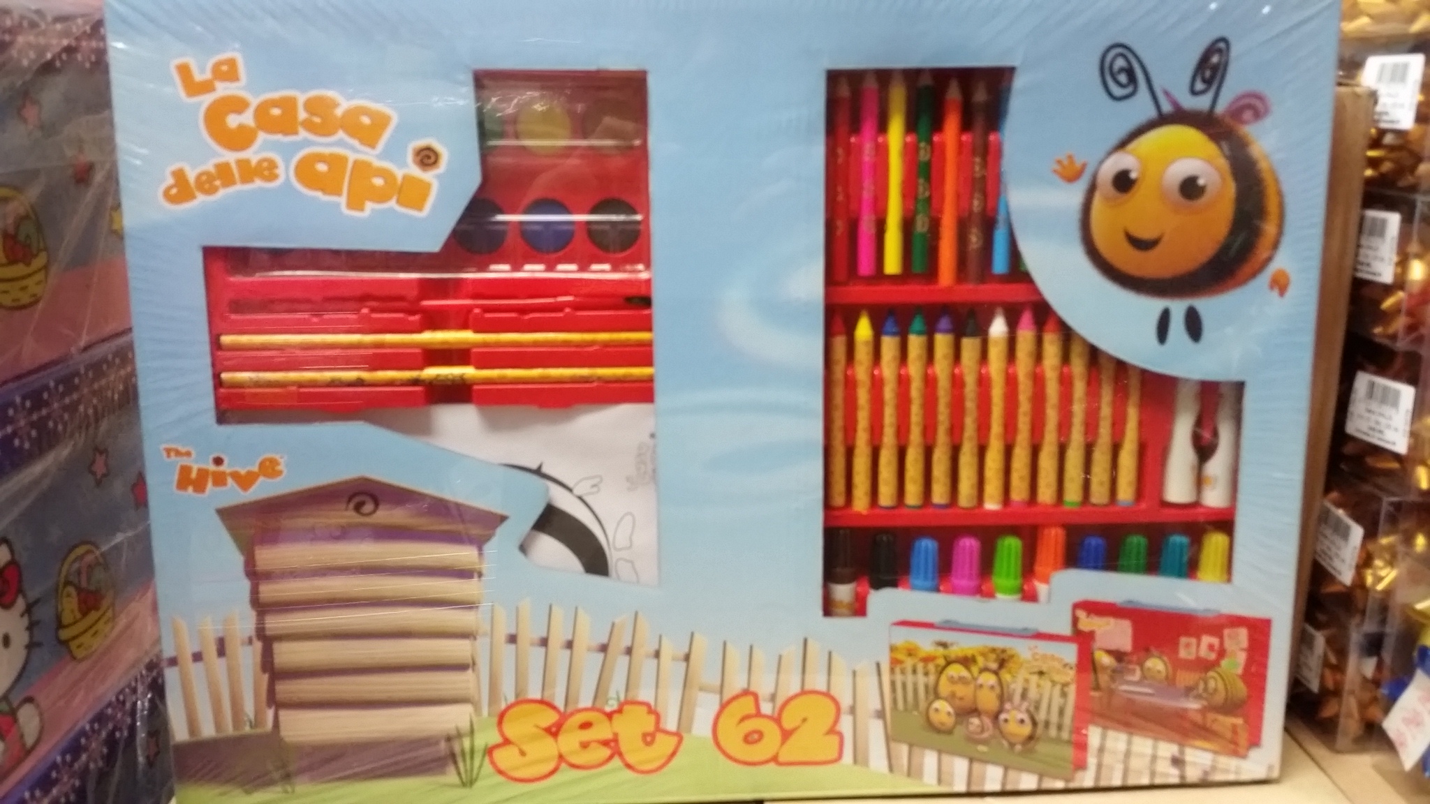 SCATOLA COLORI 62 PZ THE HIVE