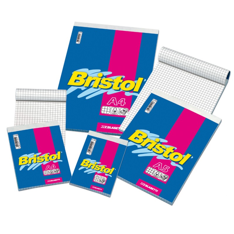 BLOCCO NOTES BRISTOL 8X12 70FG 5M 1025