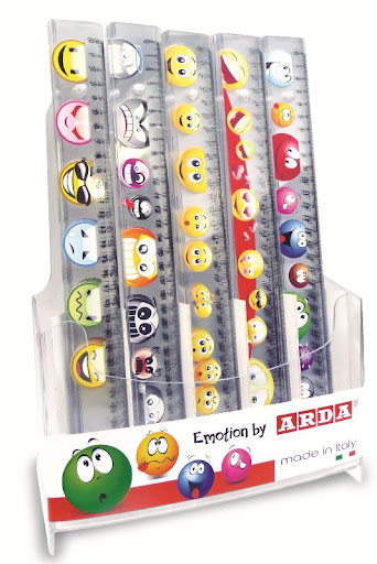 RIGHE EMOTISCKULL 30 CM IN ESPOSITORE 25 PZ 28930DESP