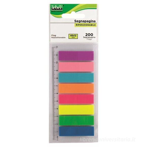SEGNAPAGINA ADESIVI 8 COLORI 21345