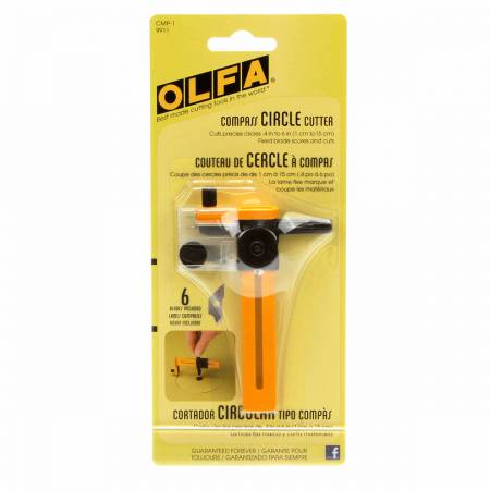 CUTTER COMPASSO OLFA + 5 LAME CMP1