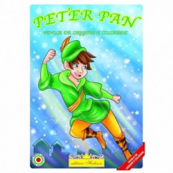 LIBRO PETER PAN FAVOLA DA LEGGERE E COLORARE 6406