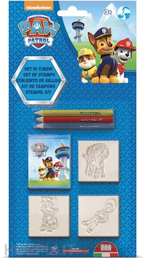 TIMBRI IN BLISTER TIMBRI PAW PATROL