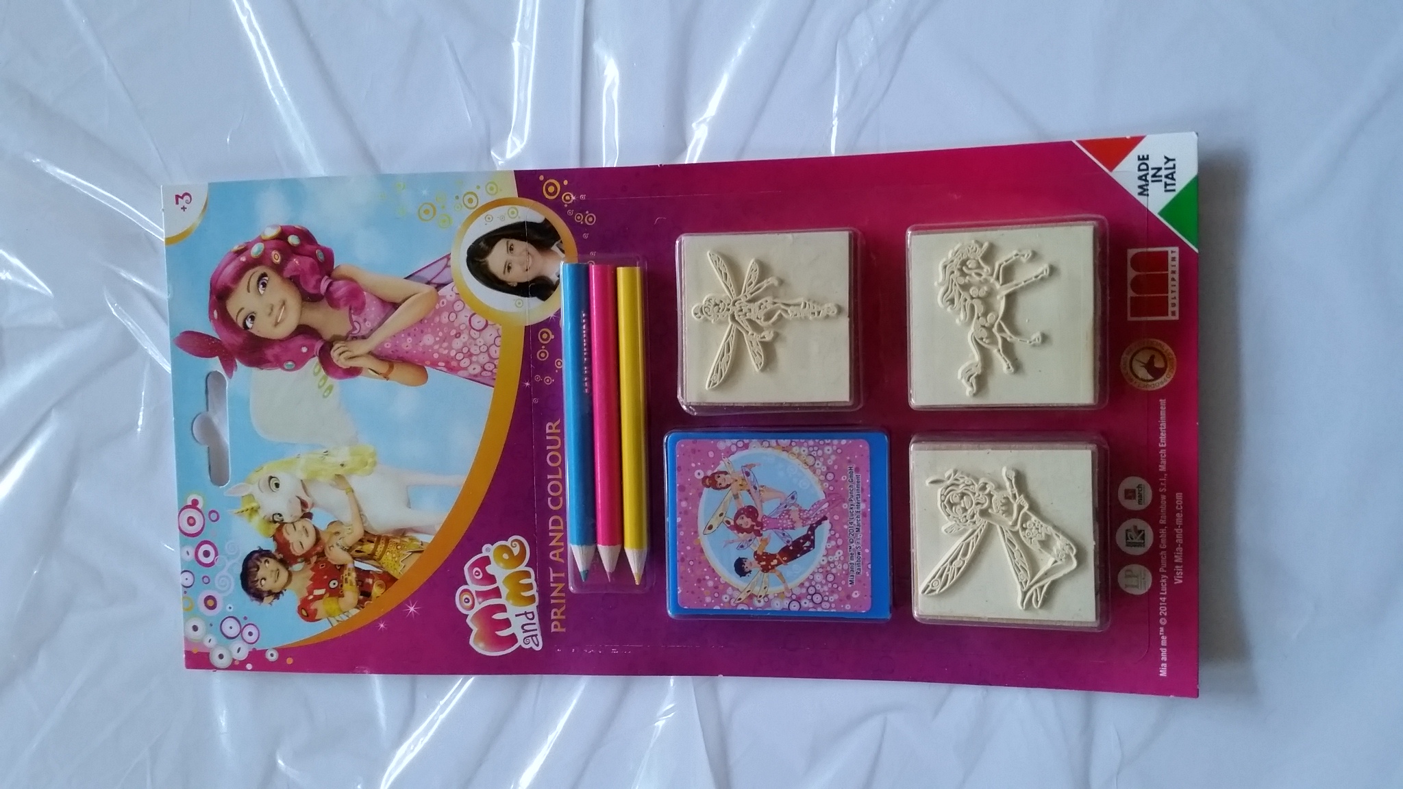 TIMBRI IN BLISTER TIMBRI MIA & ME