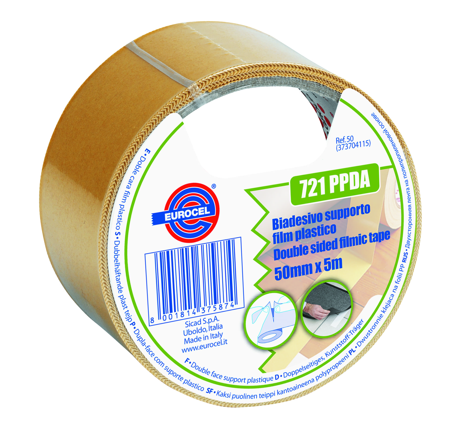 NASTRO BIADESIVO 50X5 MT 721 044024353