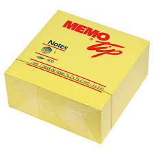 CUBO 400 FOGLI 51X51 GIALLO 30NIK019/1