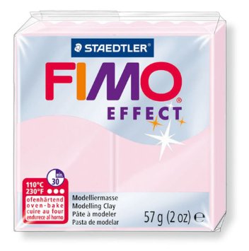 FIMO EFFECT COLORE QUARZO ROSA 57 GR 8020-206