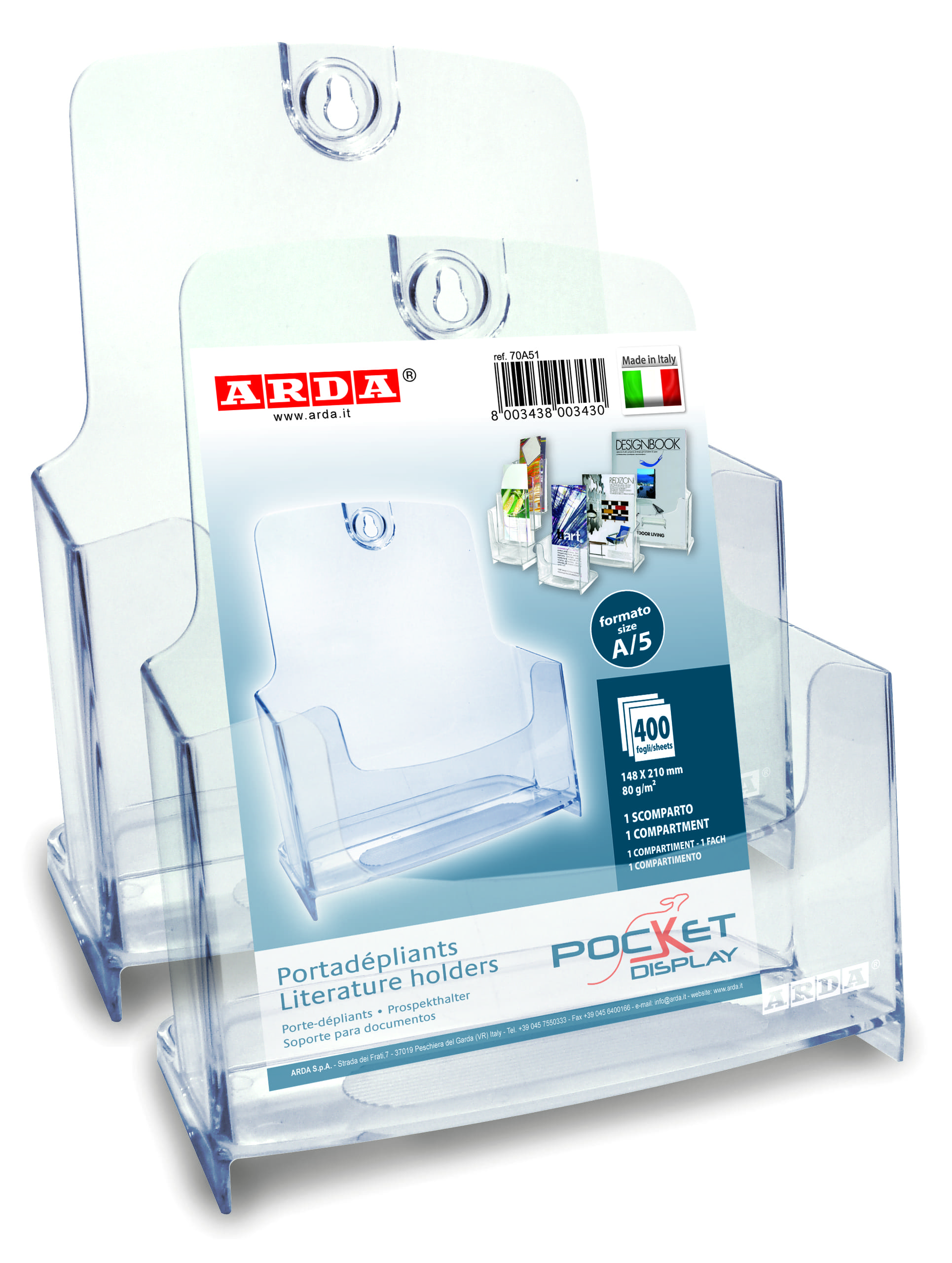 PORTADEPLIANT A/5 1 TASCA 70A51