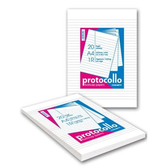 RISMA CARTA PROTOCOLLO USO BOLLO 120GR. 100FG.1320