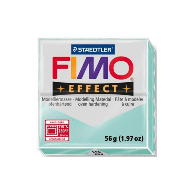 FIMO EFFECT COLORE VERDE MENTA 57 GR 8020-505