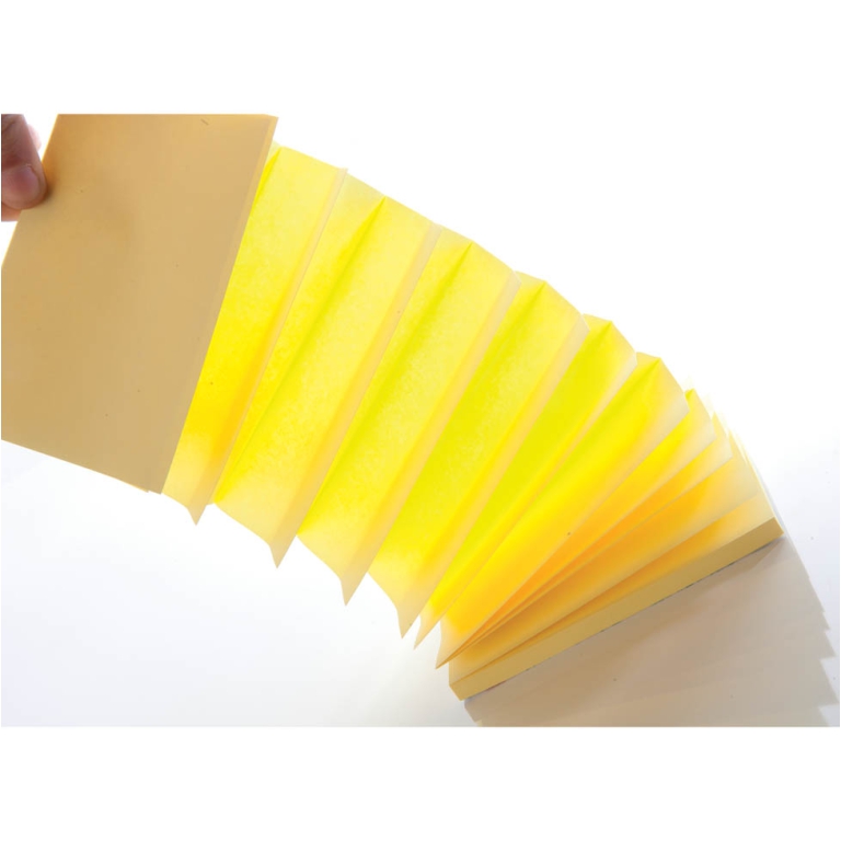 MEMO TIP 76X76 GIALLO ZIG ZAG 12 PZ. 30NIK001/ZMY