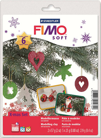 FIMO SOFT NATAL SET PASTA PER MODELLARE 8023 11