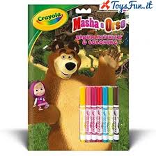 ALBUM ATTIVITA COLORING MASHA E ORSO 7476