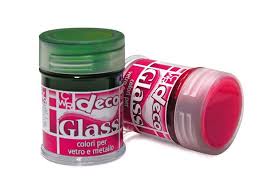 COLORE VETRO/METALLO FLACONE ML. GIALLO PRIMARIO 1632/U26