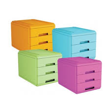 CASSETTIERA MINI SMILE 3 CASSETTI VERDE 19P3PNV