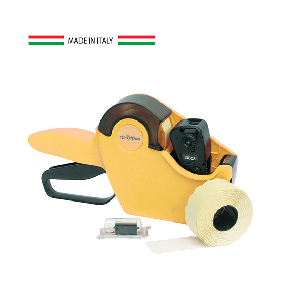 PREZZATRICE 1 LINEA 8 NUMERI 26X12+10 ROTOLI 17NIK004